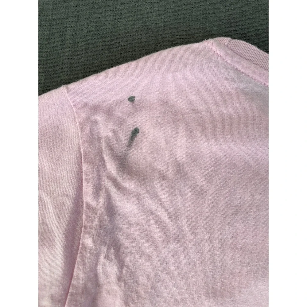Hello Kitty Tee Girls S 6 Pink T Shirt Sanrio Short Sleeve Top 90s Y2K Kidcore
